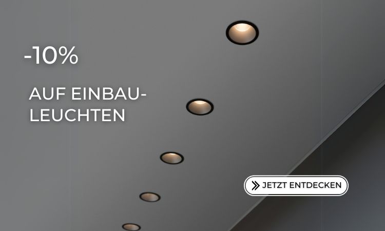 -10% auf Einbauleuchten